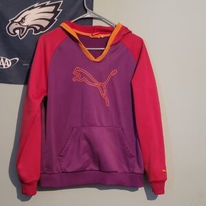 Puma Purple and Pink Hoodie